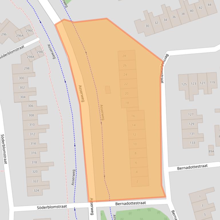 Kaart van postcodegebied 2131SR.