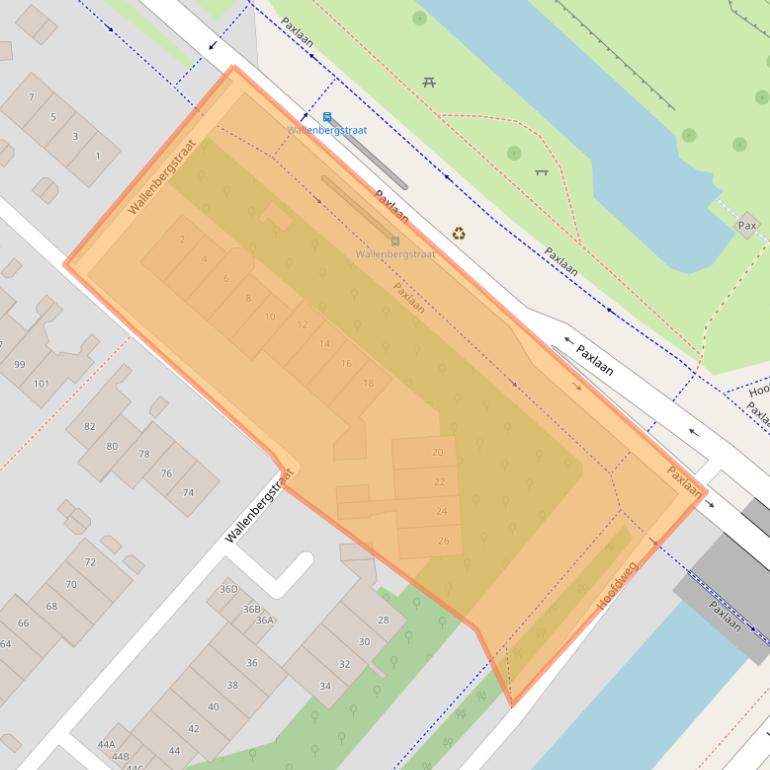 Kaart van postcodegebied 2131TV.