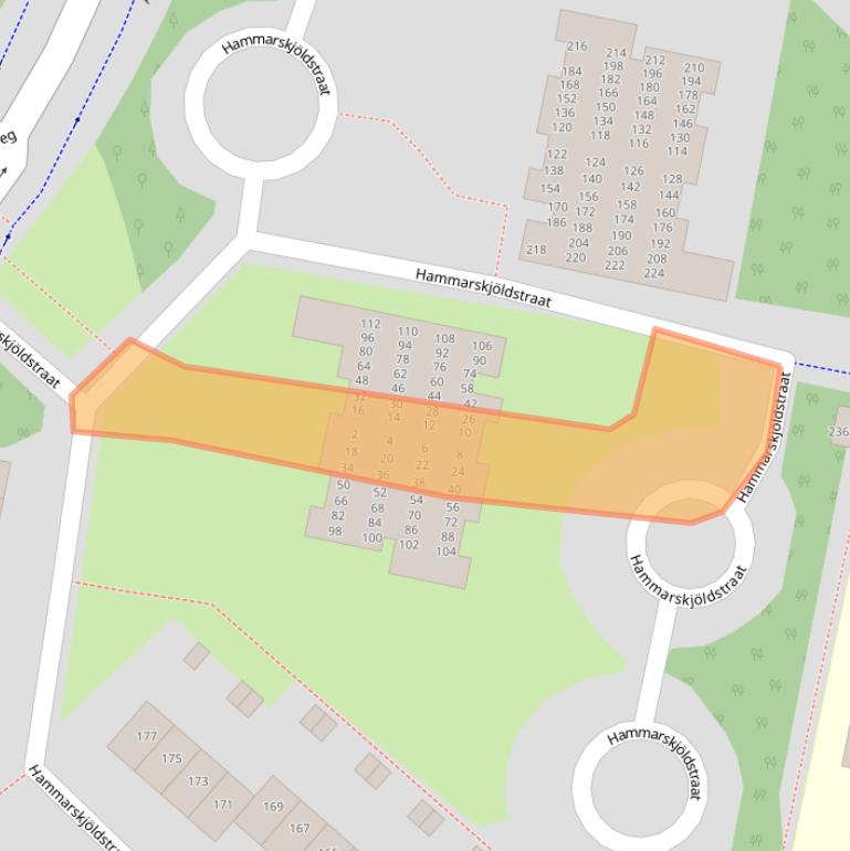 Kaart van postcodegebied 2131VG.