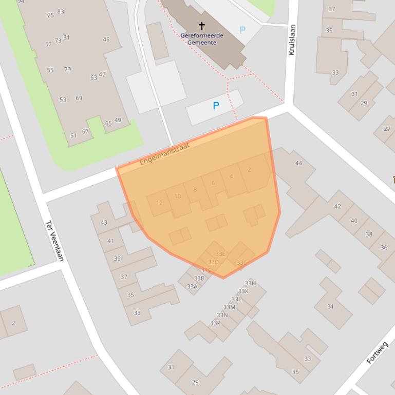 Kaart van postcodegebied 2131WS.