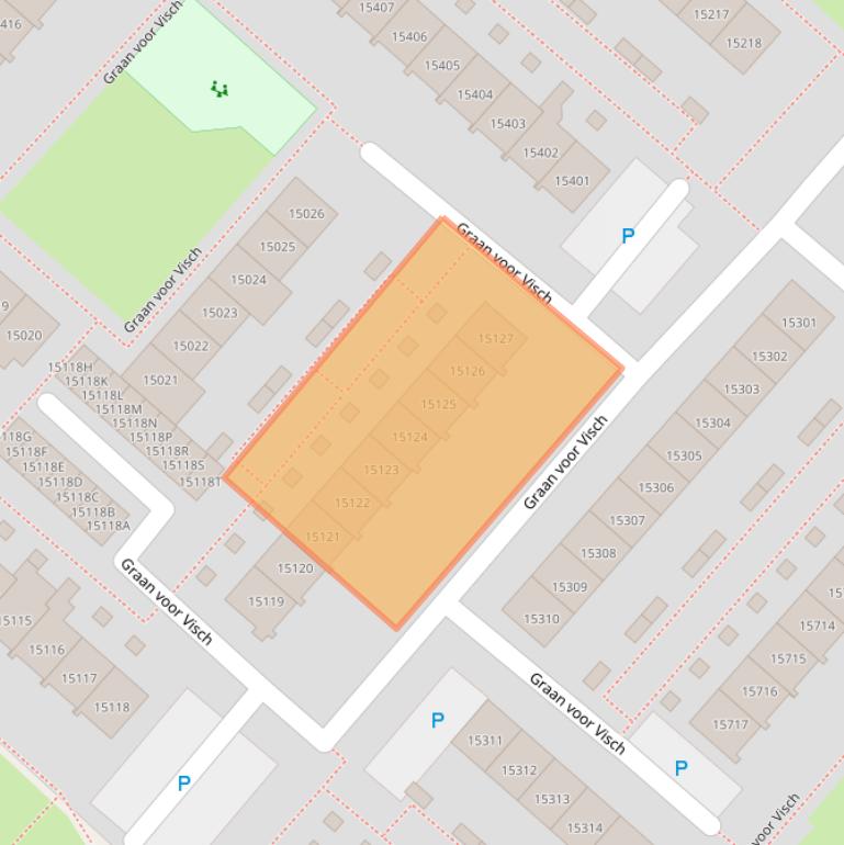 Kaart van postcodegebied 2132EJ.