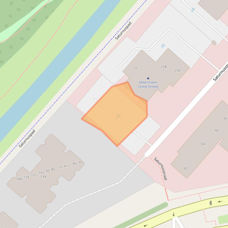 Kaart van postcodegebied 2132HG.