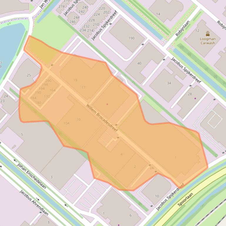 Kaart van postcodegebied 2132PV.