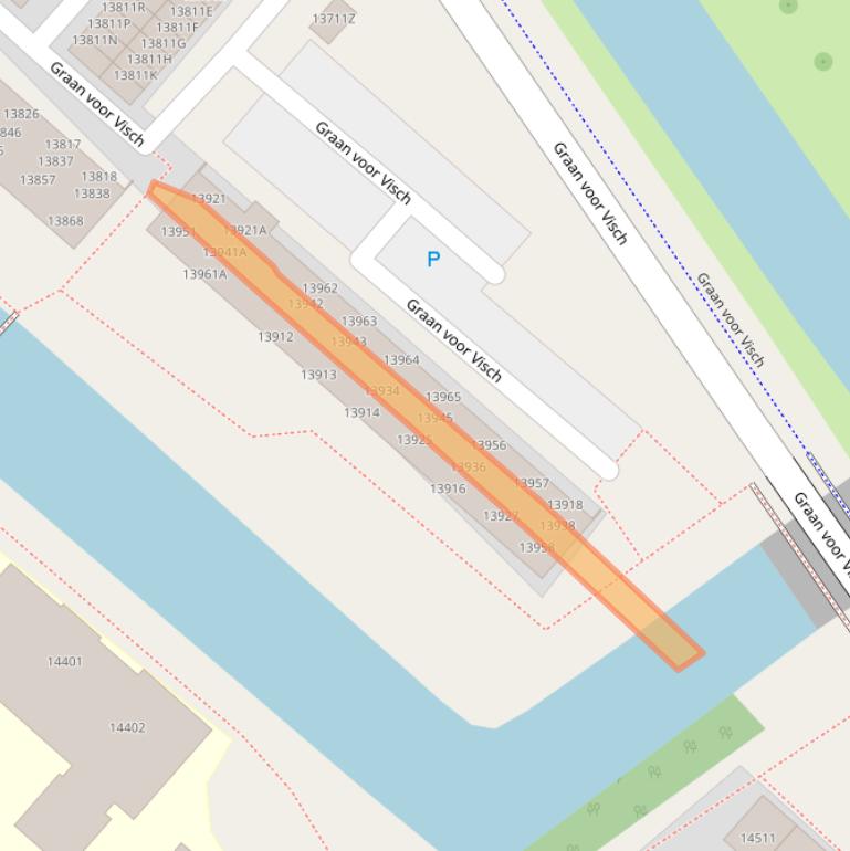 Kaart van postcodegebied 2132VL.