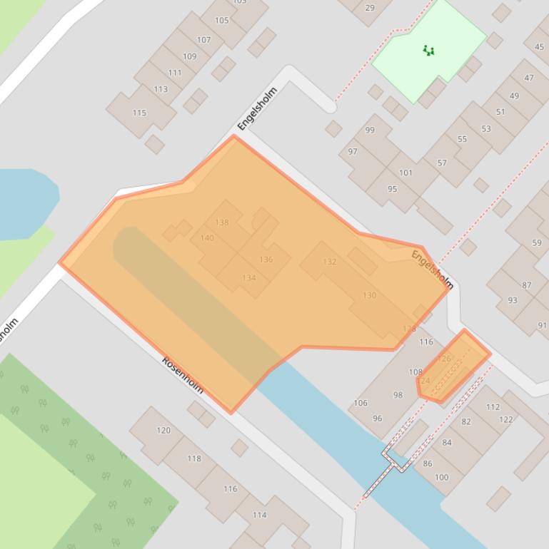 Kaart van postcodegebied 2133AK.