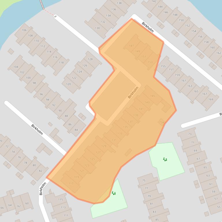 Kaart van postcodegebied 2133CC.