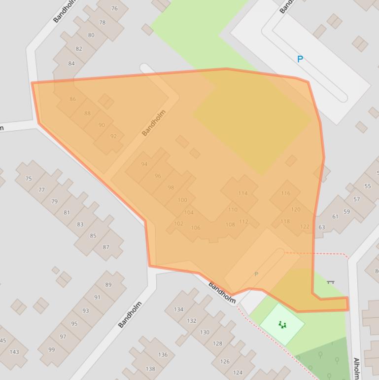 Kaart van postcodegebied 2133DM.