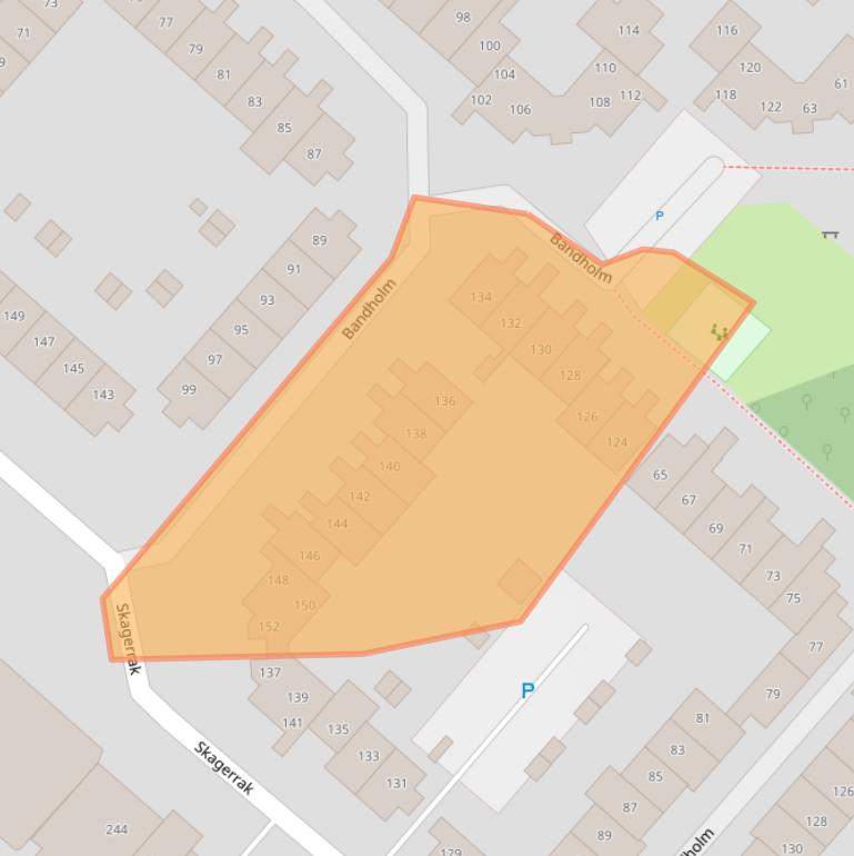 Kaart van postcodegebied 2133DN.
