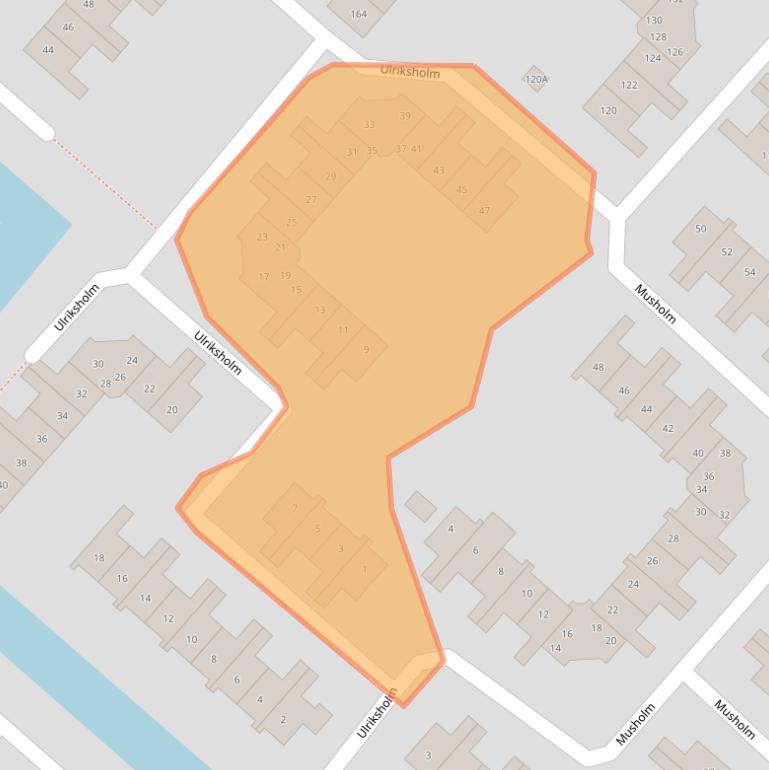 Kaart van postcodegebied 2133HX.