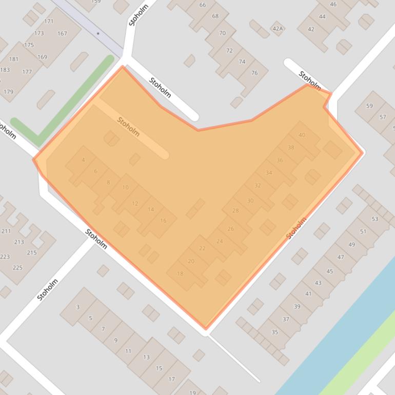 Kaart van postcodegebied 2133KH.