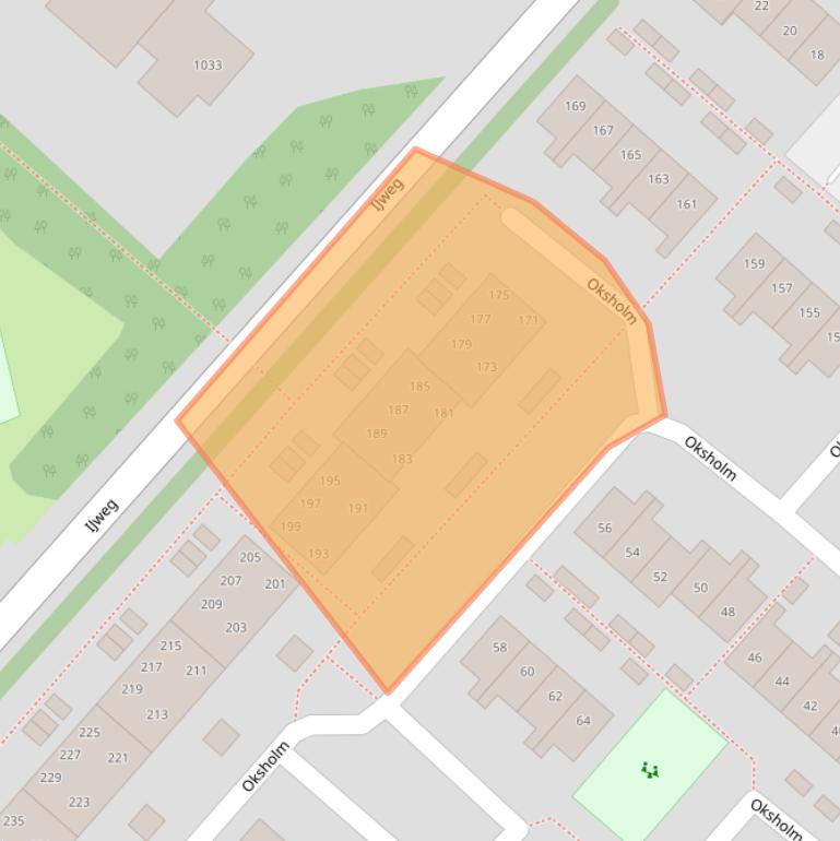 Kaart van postcodegebied 2133KT.