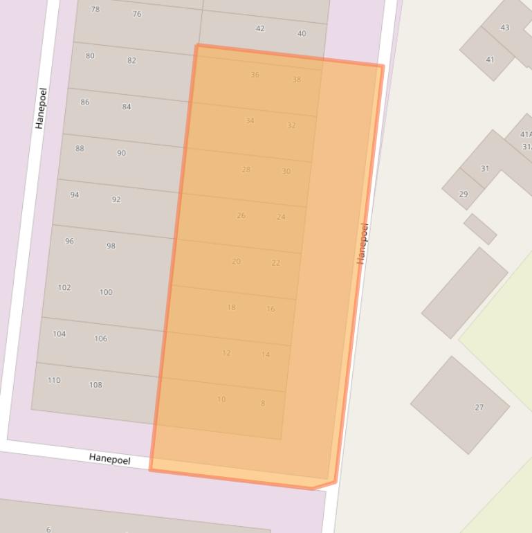 Kaart van postcodegebied 2136NK.