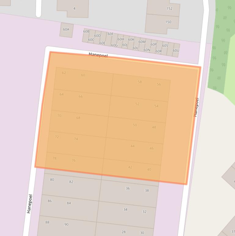 Kaart van postcodegebied 2136NL.