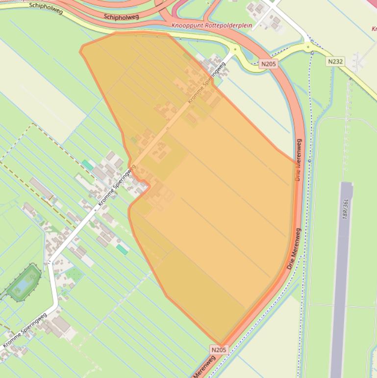 Kaart van postcodegebied 2141BR.