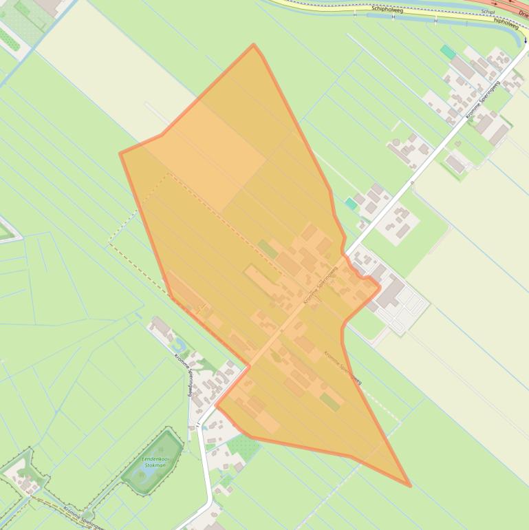 Kaart van postcodegebied 2141BS.