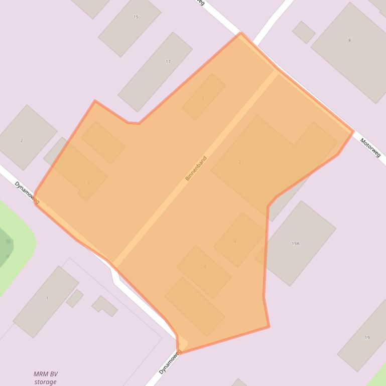 Kaart van postcodegebied 2141DC.