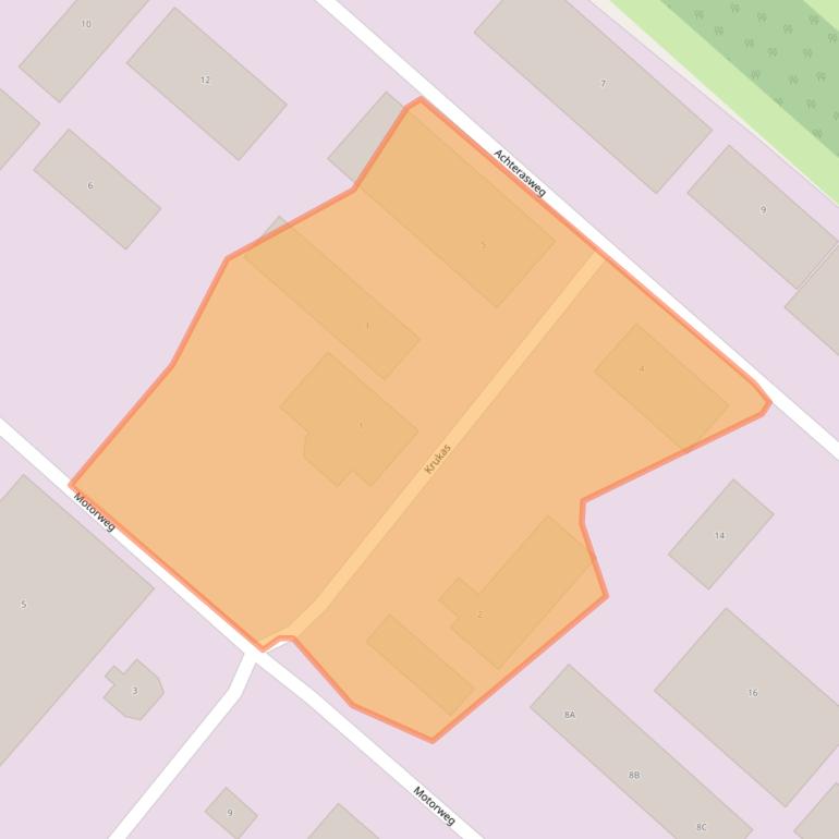 Kaart van postcodegebied 2141DH.