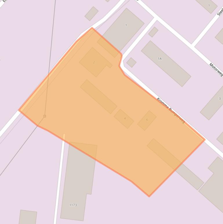 Kaart van postcodegebied 2141DK.