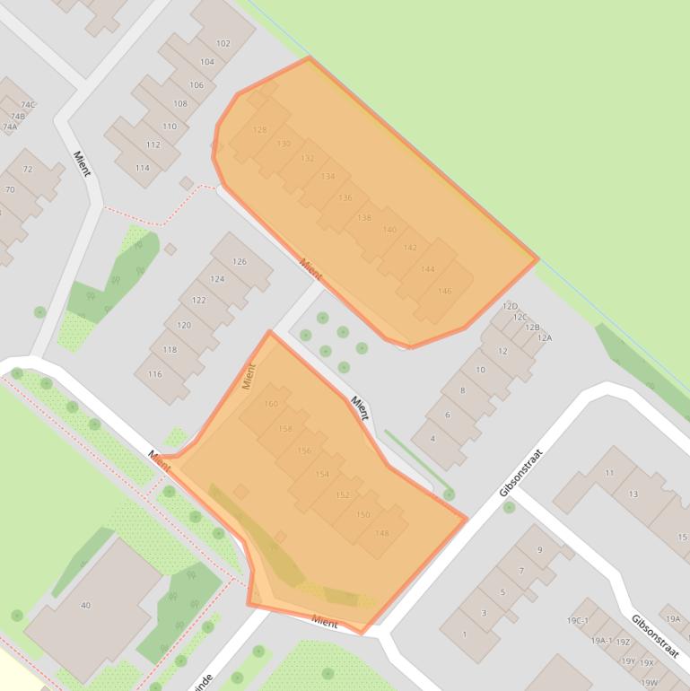 Kaart van postcodegebied 2141TG.