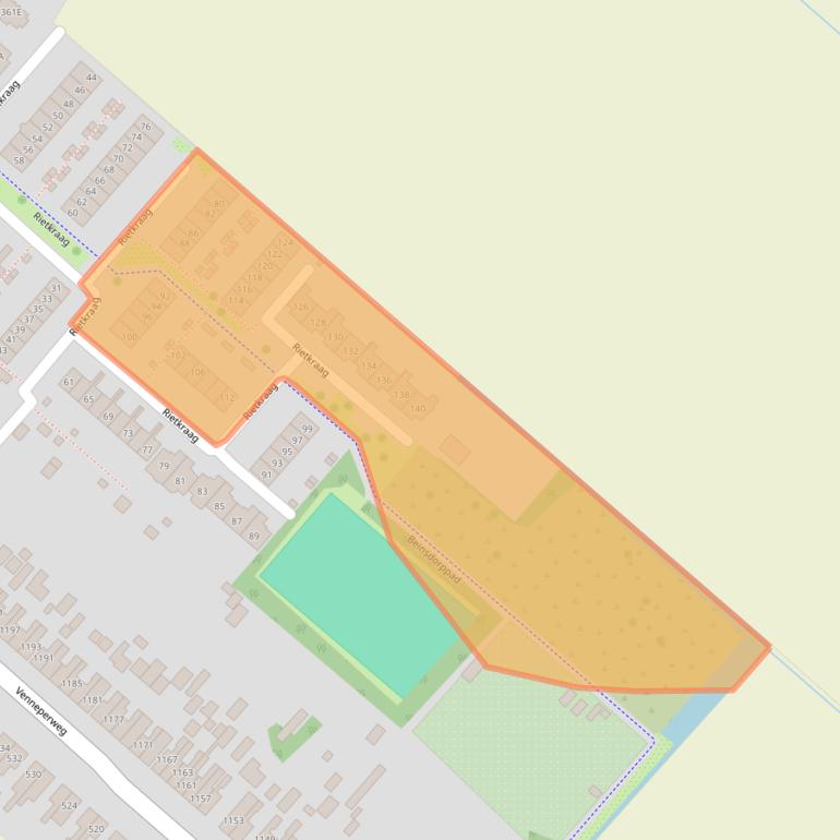 Kaart van postcodegebied 2144KD.