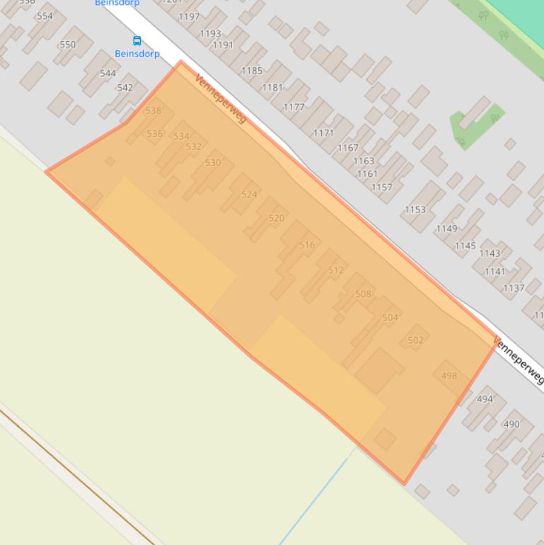 Kaart van postcodegebied 2144KL.