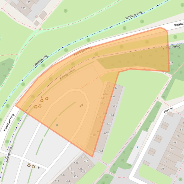 Kaart van postcodegebied 2151TN.