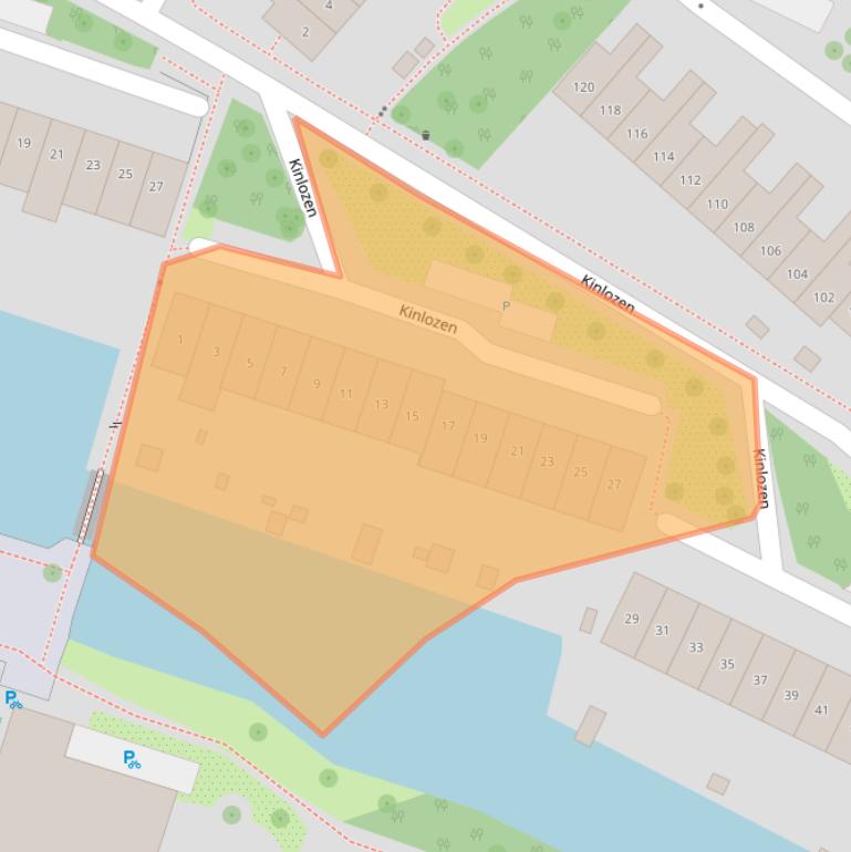 Kaart van postcodegebied 2151XA.