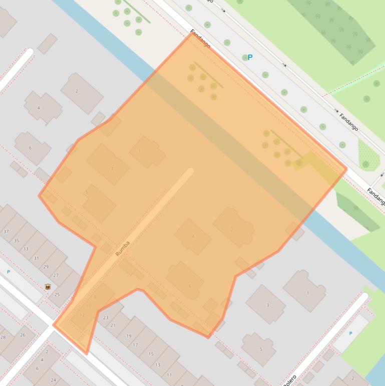 Kaart van postcodegebied 2152SC.