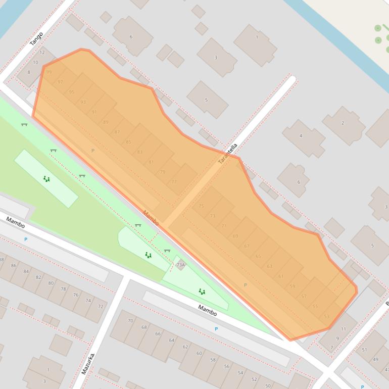 Kaart van postcodegebied 2152SX.