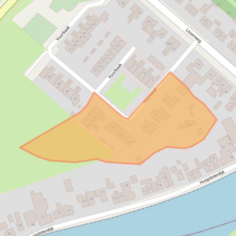 Kaart van postcodegebied 2156LK.