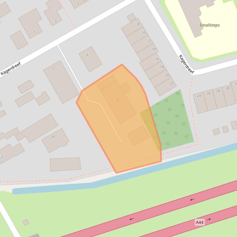 Kaart van postcodegebied 2171HK.