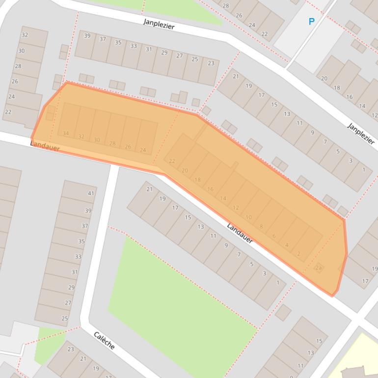 Kaart van postcodegebied 2171MN.