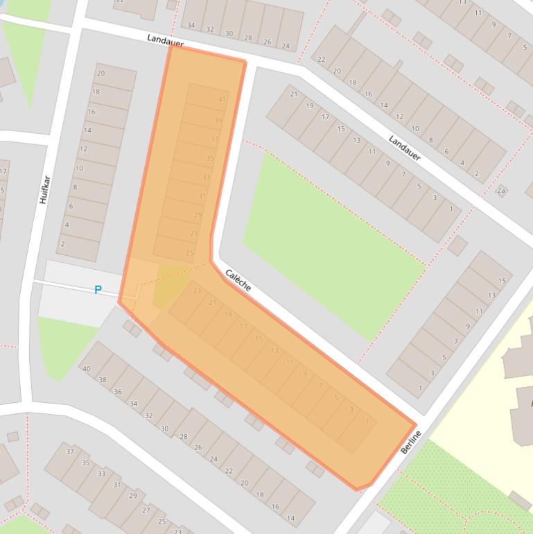 Kaart van postcodegebied 2171MP.