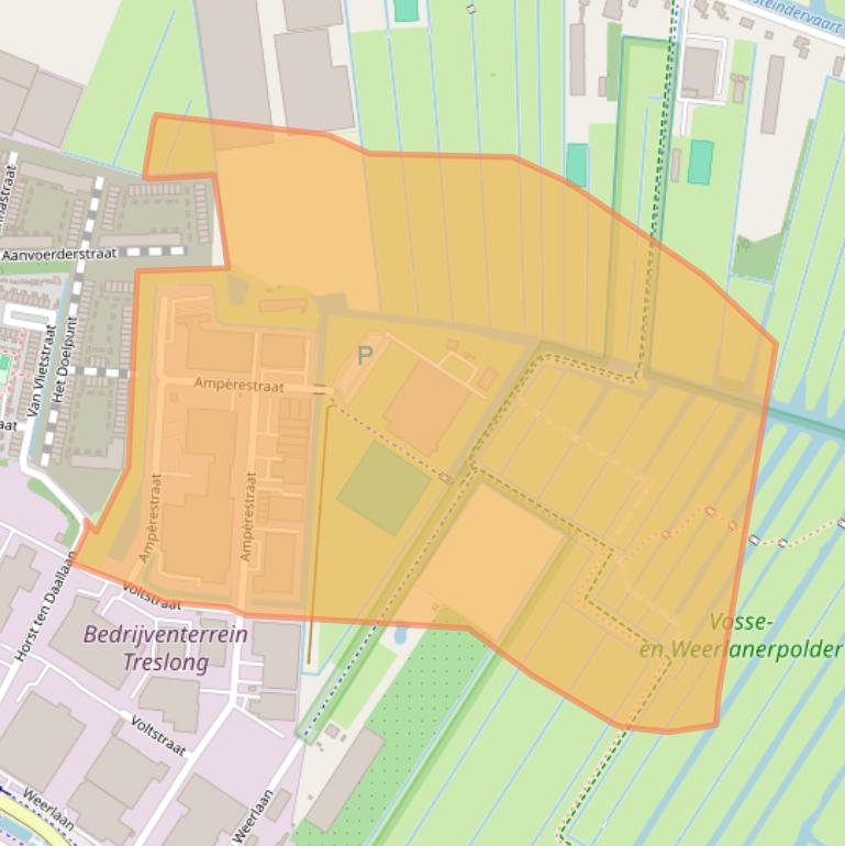 Kaart van postcodegebied 2181HB.