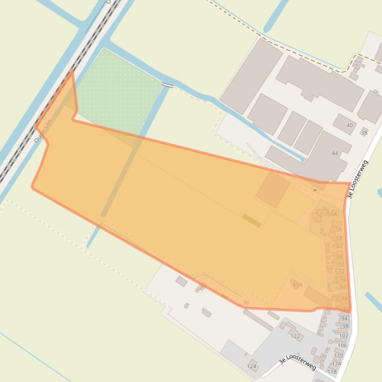 Kaart van postcodegebied 2182CW.