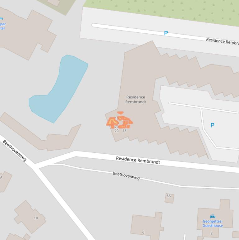 Kaart van postcodegebied 2202BP.