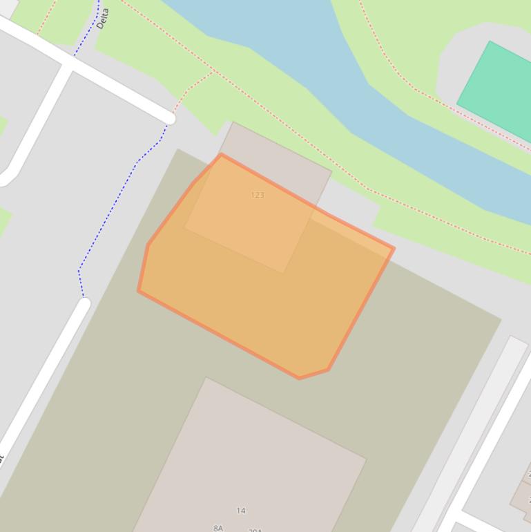 Kaart van postcodegebied 2221VN.