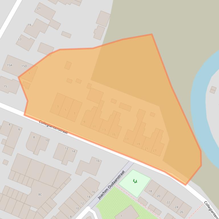 Kaart van postcodegebied 2231HD.