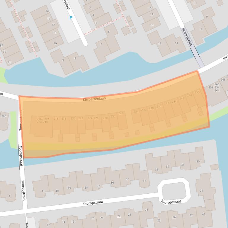 Kaart van postcodegebied 2231ME.