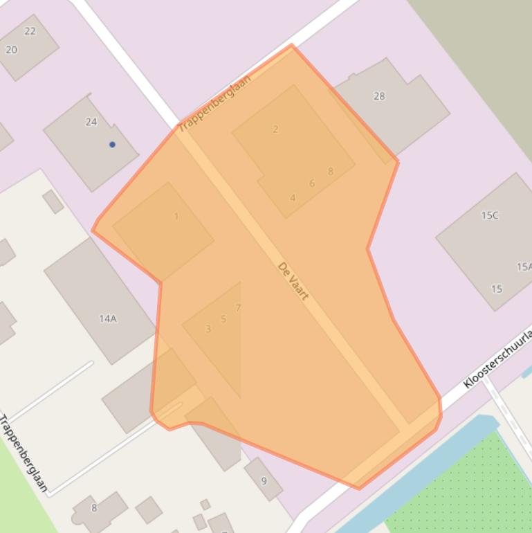 Kaart van postcodegebied 2231PL.