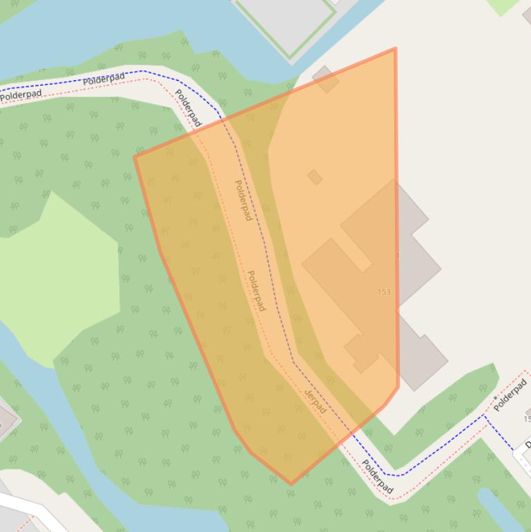 Kaart van postcodegebied 2241AZ.