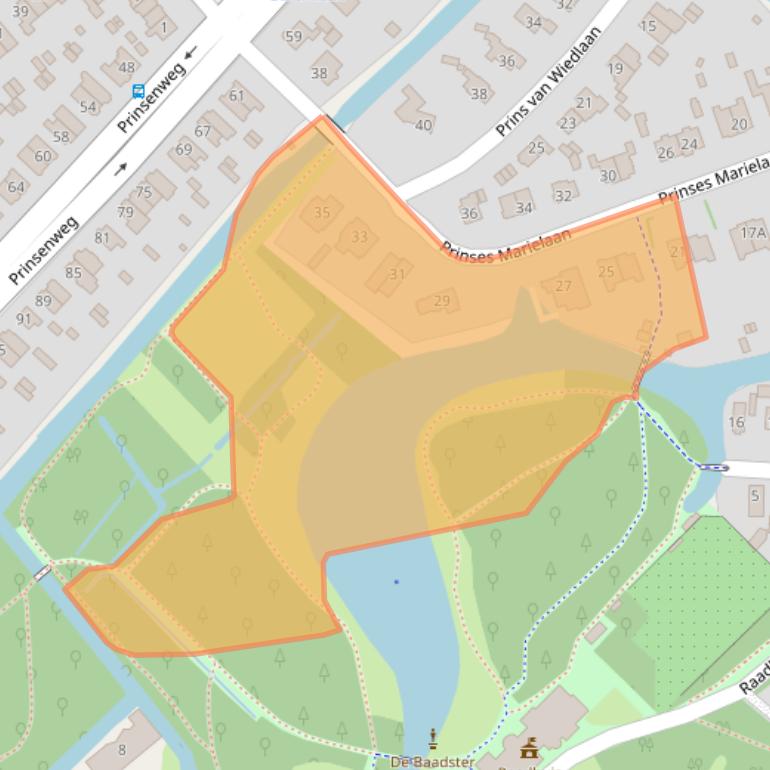 Kaart van postcodegebied 2242CJ.