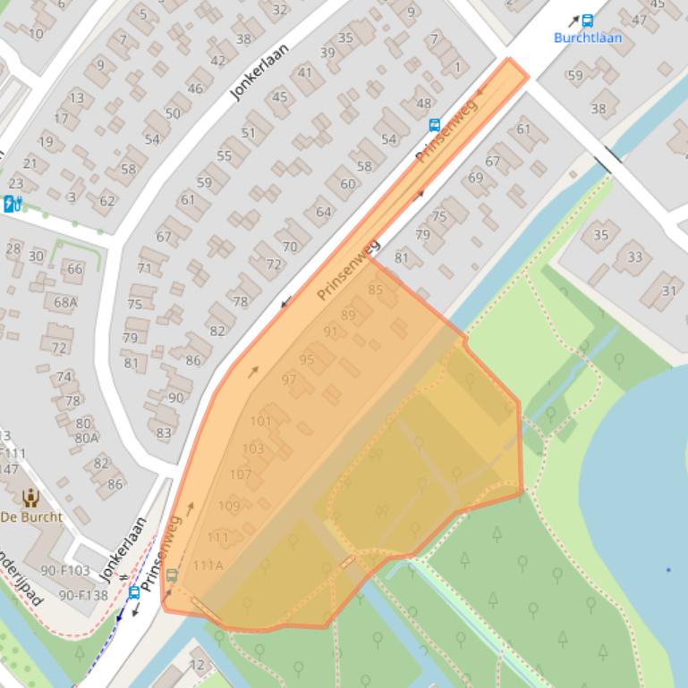 Kaart van postcodegebied 2242ED.