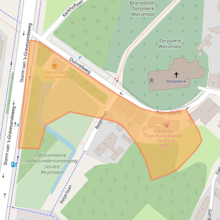 Kaart van postcodegebied 2242JN.