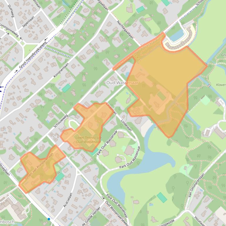 Kaart van postcodegebied 2243BR.