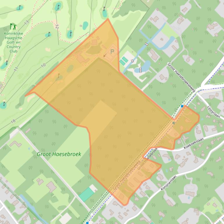 Kaart van postcodegebied 2243EC.
