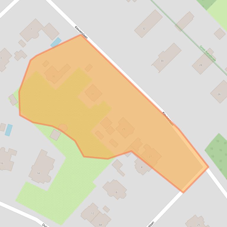 Kaart van postcodegebied 2243GC.