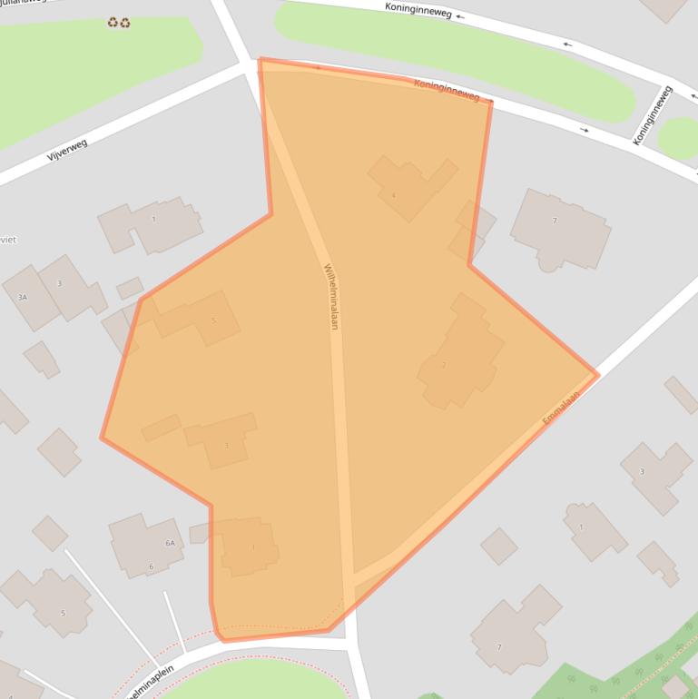 Kaart van postcodegebied 2243HD.