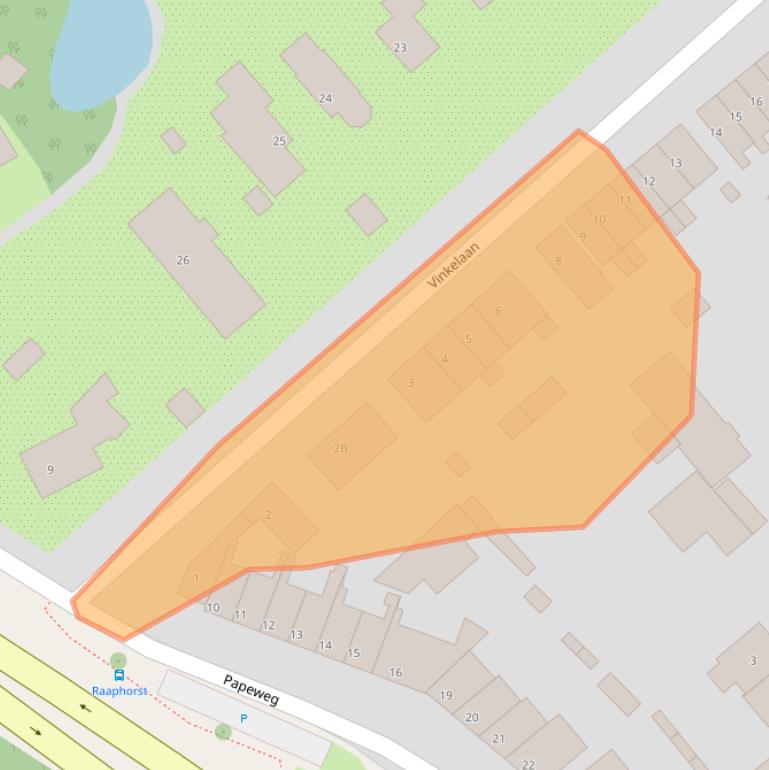 Kaart van postcodegebied 2245AH.