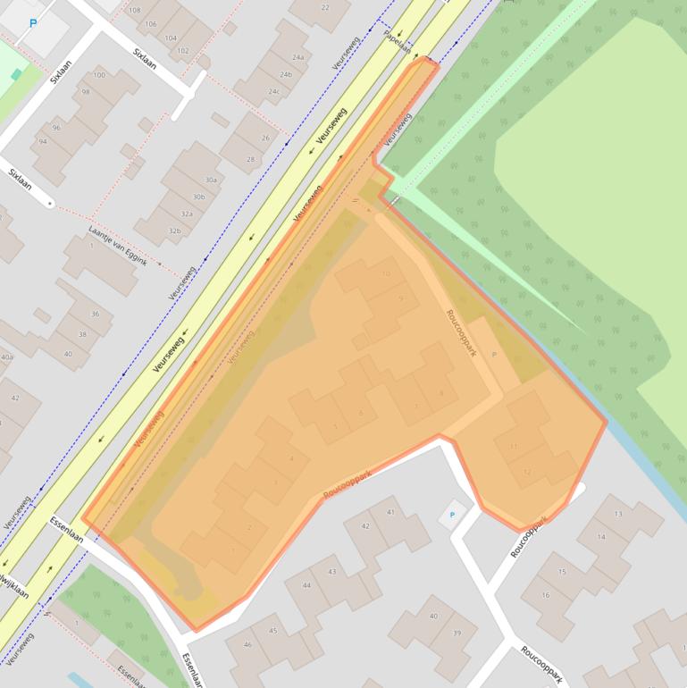 Kaart van postcodegebied 2251AV.